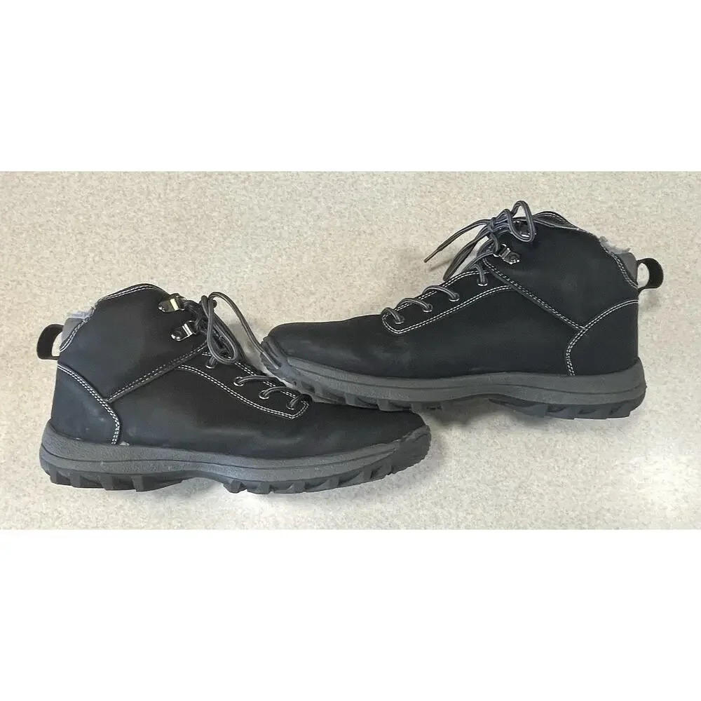 ZDLANG Waterproof Outdoor Hiking Boots Men’s Size 12 Comfortable Lined Shoes